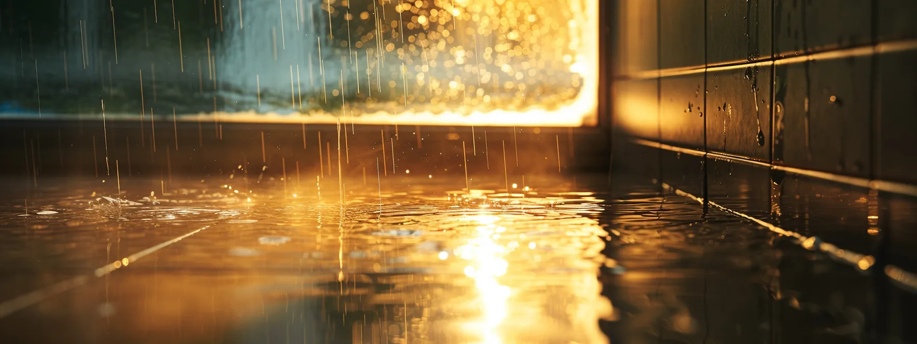 a dramatic close-up of a saturated basement with visible water pooling, highlighting the urgent need for waterproofing solutions against the backdrop of a rain-soaked window, illuminated by soft, diffused lighting to evoke a sense of urgency and protection. a dramatic close-up of a saturated basement with visible water pooling, highlighting the urgent need for waterproofing solutions against the backdrop of a rain-soaked window, illuminated by soft, diffused lighting to evoke a sense of urgency and protection.