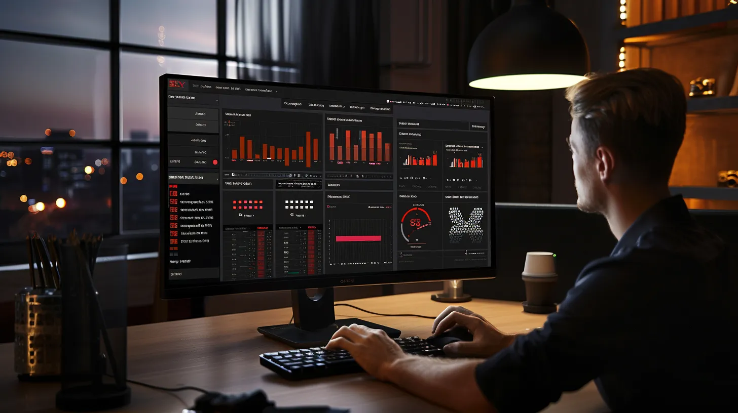a dynamic office scene showcases a focused professional reviewing a digital dashboard on a sleek computer screen, displaying vibrant graphs and notifications for wordpress updates, all under the soft glow of modern lighting, emphasizing the importance of website security and management. a dynamic office scene showcases a focused professional reviewing a digital dashboard on a sleek computer screen, displaying vibrant graphs and notifications for wordpress updates, all under the soft glow of modern lighting, emphasizing the importance of website security and management.