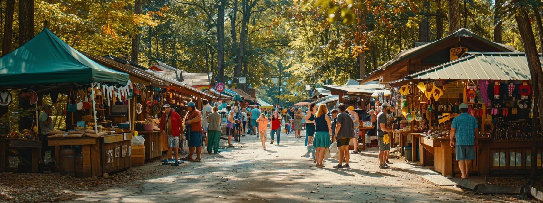 a lively family festival scene in blue ridge, ga, showcases colorful booths with artisans displaying crafts, vibrant musicians performing on stage, and children eagerly participating in interactive games, all under a bright, festive atmosphere that celebrates local culture and community spirit. a lively family festival scene in blue ridge, ga, showcases colorful booths with artisans displaying crafts, vibrant musicians performing on stage, and children eagerly participating in interactive games, all under a bright, festive atmosphere that celebrates local culture and community spirit.