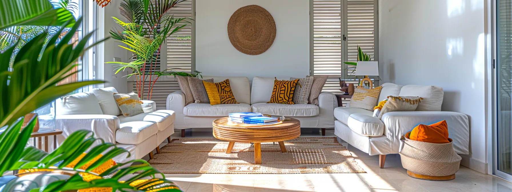 a luxurious, modern coastal airbnb interior showcases immaculate, boutique-styled furnishings with bright, airy spaces, inviting sunny outdoor seating that exudes a serene holiday vibe, perfectly tailored for attracting summer vacationers.
