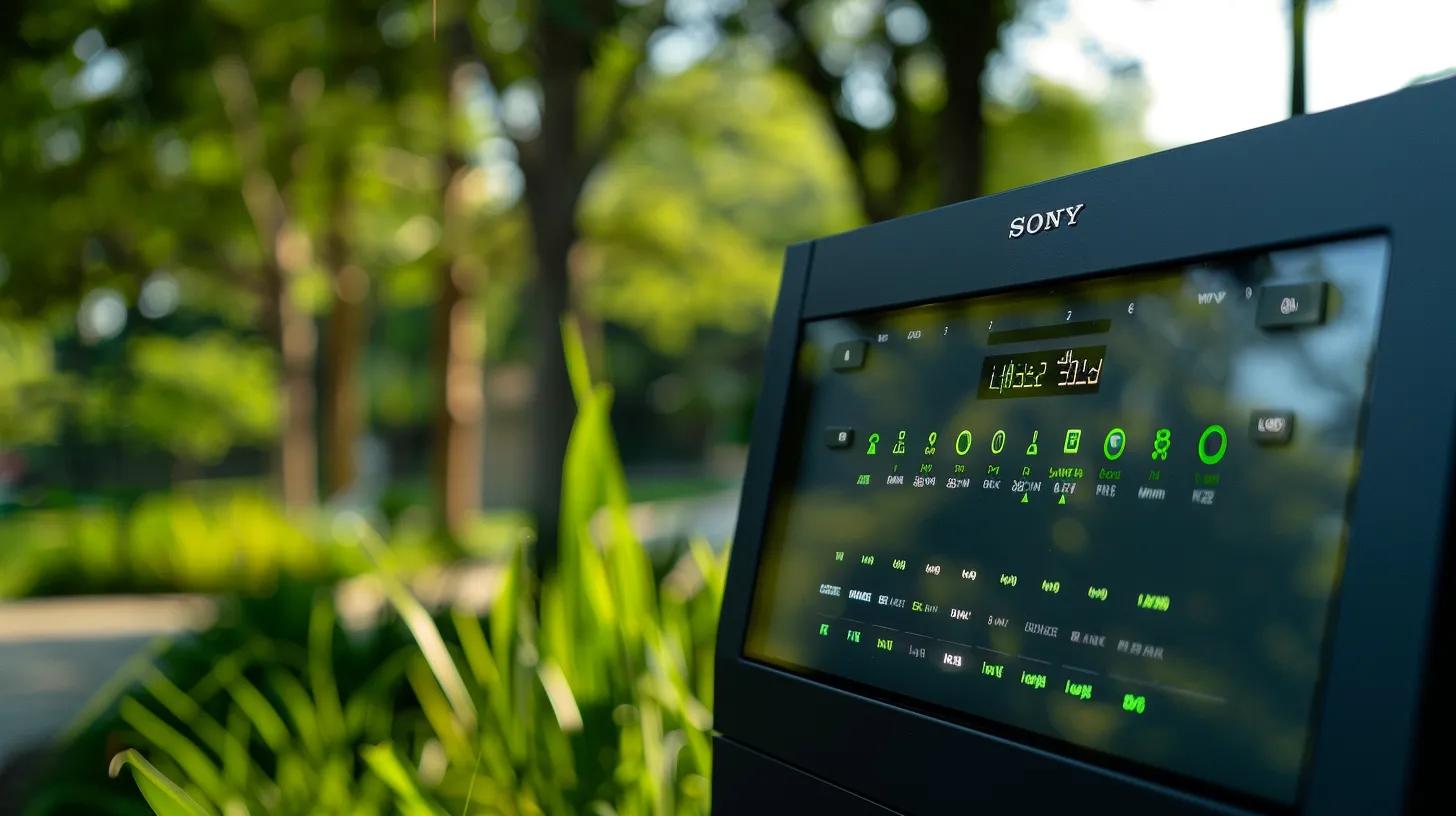 a modern, high-tech irrigation control panel displays precise settings and data, set against a backdrop of well-maintained, lush chattanooga lawns showcasing efficient water-wise techniques in action. a modern, high-tech irrigation control panel displays precise settings and data, set against a backdrop of well-maintained, lush chattanooga lawns showcasing efficient water-wise techniques in action.