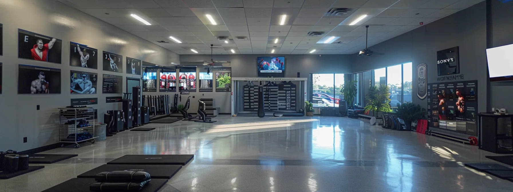 a modern martial arts studio is bustling with activity, featuring sleek scheduling software interfaces displayed on digital screens, showcasing automated reminders and an online booking system that enhance the organized atmosphere where instructors and students seamlessly manage their class schedules. a modern martial arts studio is bustling with activity, featuring sleek scheduling software interfaces displayed on digital screens, showcasing automated reminders and an online booking system that enhance the organized atmosphere where instructors and students seamlessly manage their class schedules.