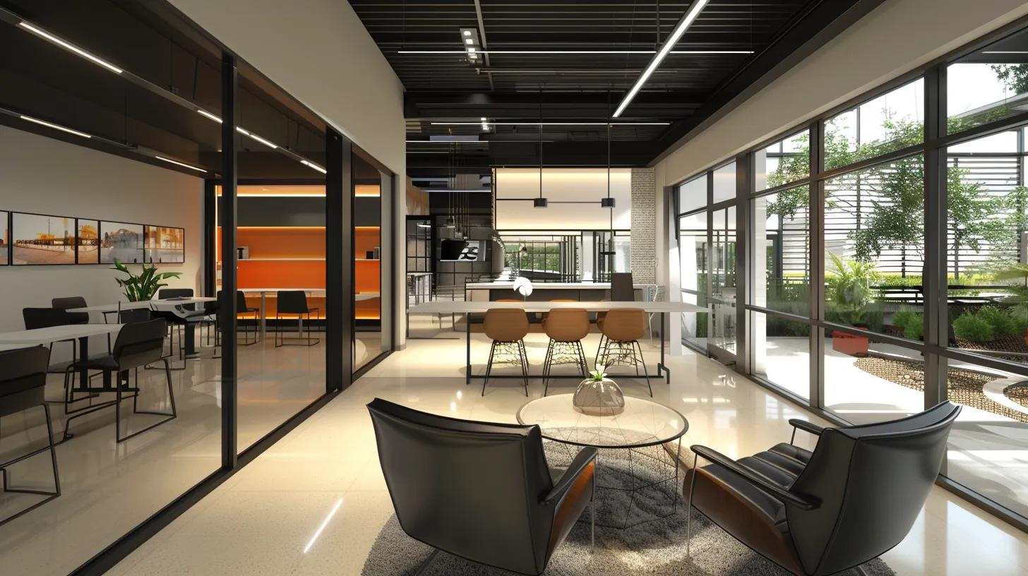 a modern office space features a confident roofing expert discussing a comprehensive maintenance plan with a homeowner, surrounded by detailed damage reports and transparent estimates, highlighting the importance of professional engagement for streamlined claims processing.