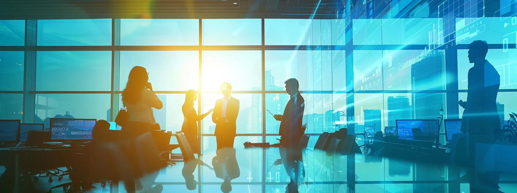a modern, sleek office space features a diverse group of professionals engaged in an animated discussion around a large table adorned with charts and graphs, illustrating various solar financing solutions against a backdrop of innovative technology displays. a modern, sleek office space features a diverse group of professionals engaged in an animated discussion around a large table adorned with charts and graphs, illustrating various solar financing solutions against a backdrop of innovative technology displays.