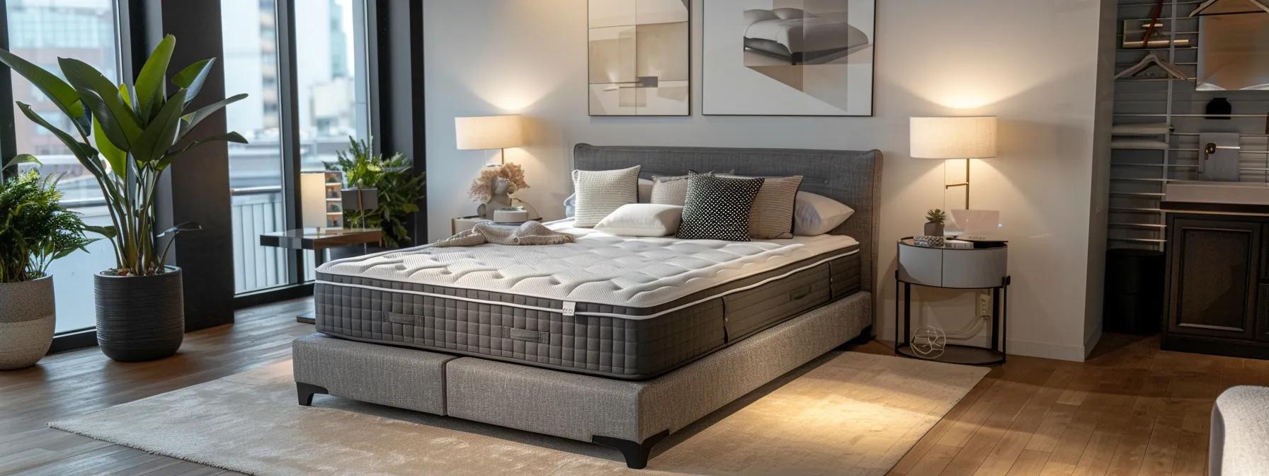 a modern, well-lit bedroom showcases a visually engaging display of various mattresses, emphasizing key elements like craftsmanship, material quality, and usage factors that impact longevity. a modern, well-lit bedroom showcases a visually engaging display of various mattresses, emphasizing key elements like craftsmanship, material quality, and usage factors that impact longevity.