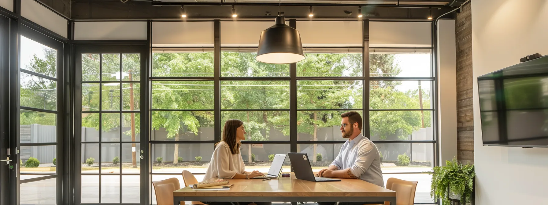 a polished, modern texas office environment features a confident homeowner consulting with a professional plumber at a sleek conference table, illuminated by bright overhead lights, emphasizing a sense of urgency and trust in emergency repair solutions. a polished, modern texas office environment features a confident homeowner consulting with a professional plumber at a sleek conference table, illuminated by bright overhead lights, emphasizing a sense of urgency and trust in emergency repair solutions.