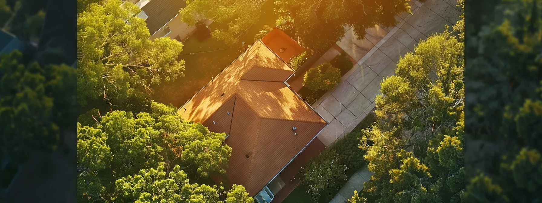 a radiant suburban home showcases a freshly cleaned roof gleaming under the afternoon sun, surrounded by vibrant greenery, symbolizing enhanced energy efficiency and a commitment to family health. a radiant suburban home showcases a freshly cleaned roof gleaming under the afternoon sun, surrounded by vibrant greenery, symbolizing enhanced energy efficiency and a commitment to family health.