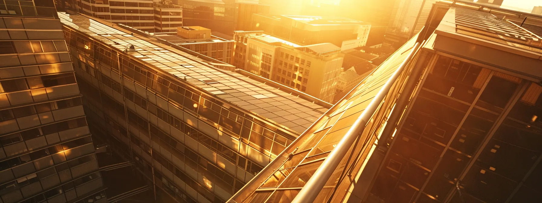 a rooftop bathed in sunlight with solar panels installed, seamlessly harnessing renewable power for energy needs. a rooftop bathed in sunlight with solar panels installed, seamlessly harnessing renewable power for energy needs.