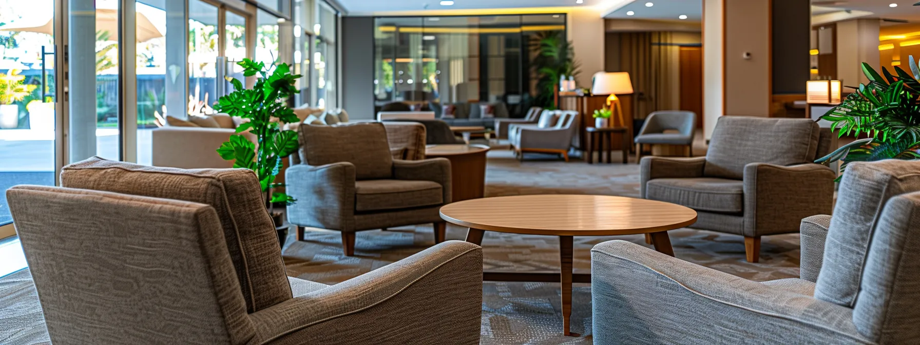 a serene, elegantly designed communal space within a luxury aged care facility, featuring warm lighting and elderly residents engaging in thoughtful conversation, highlighting the importance of setting boundaries for mental health and fostering community support. a serene, elegantly designed communal space within a luxury aged care facility, featuring warm lighting and elderly residents engaging in thoughtful conversation, highlighting the importance of setting boundaries for mental health and fostering community support.
