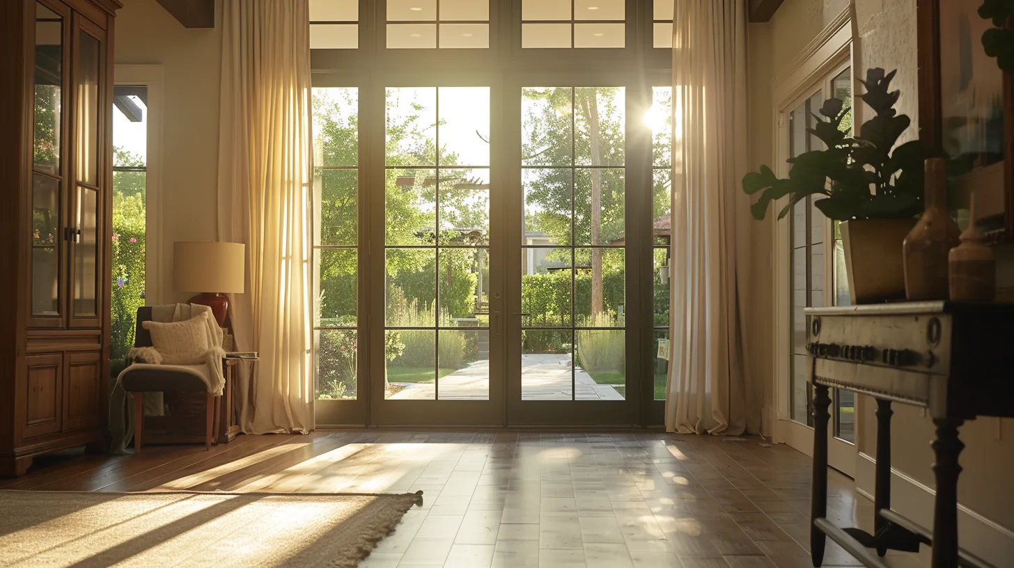 a serene interior scene showcases a beautifully designed custom home with natural light streaming through large windows, highlighting elegant flooring choices and inviting textures that reflect a carefully crafted budget and vision. a serene interior scene showcases a beautifully designed custom home with natural light streaming through large windows, highlighting elegant flooring choices and inviting textures that reflect a carefully crafted budget and vision.