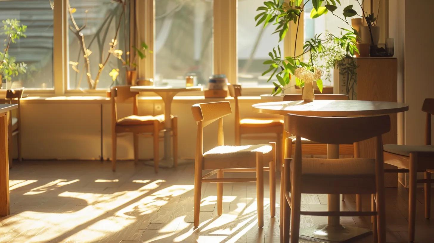a serene scandinavian-inspired interior features a sunlit room adorned with simple furniture, soft neutral tones, and natural materials, evoking tranquility and comfort. a serene scandinavian-inspired interior features a sunlit room adorned with simple furniture, soft neutral tones, and natural materials, evoking tranquility and comfort.