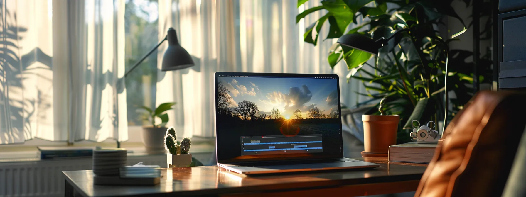 a serene virtual therapy session unfolds on a modern laptop screen, capturing the essence of accessible and innovative mental health treatment through vibrant visuals and engaging digital interaction.