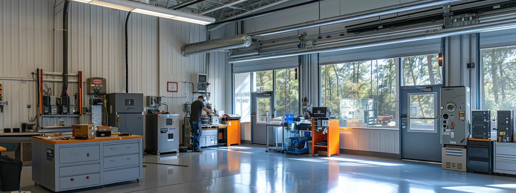 a sleek and modern workshop environment showcases cape cod electricians meticulously examining high-quality electrical materials and advanced diagnostic equipment, highlighting their commitment to secure and efficient home electrical solutions. a sleek and modern workshop environment showcases cape cod electricians meticulously examining high-quality electrical materials and advanced diagnostic equipment, highlighting their commitment to secure and efficient home electrical solutions.