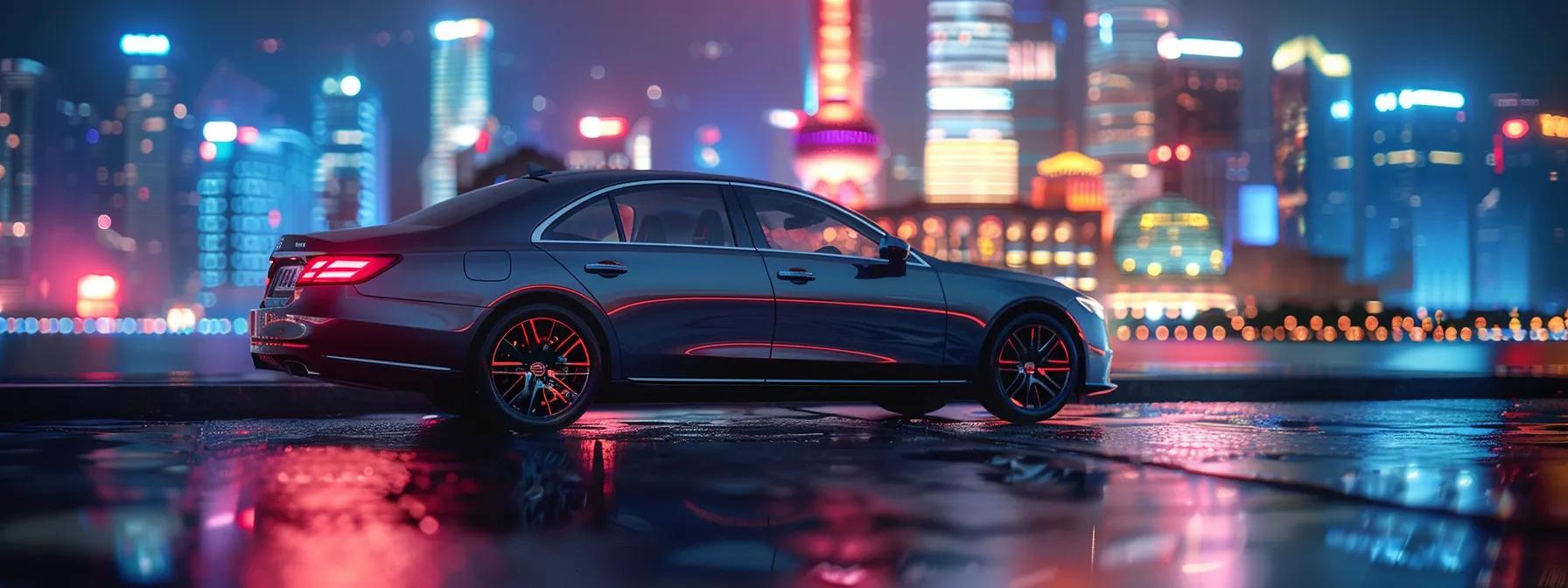 a sleek, modern executive car is parked in a high-end urban setting, showcasing its sophisticated design and advanced technology, with a glowing city skyline in the background that highlights the premium nature of corporate transportation services. a sleek, modern executive car is parked in a high-end urban setting, showcasing its sophisticated design and advanced technology, with a glowing city skyline in the background that highlights the premium nature of corporate transportation services.