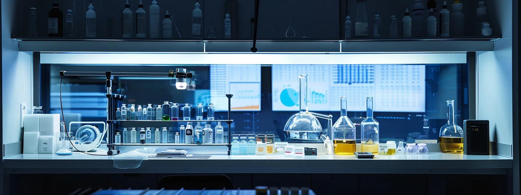 a sleek, modern laboratory setting featuring a detailed display of various reptile heat lamps against a backdrop of performance metrics charts, emphasizing efficiency and technology in reptile care. a sleek, modern laboratory setting featuring a detailed display of various reptile heat lamps against a backdrop of performance metrics charts, emphasizing efficiency and technology in reptile care.