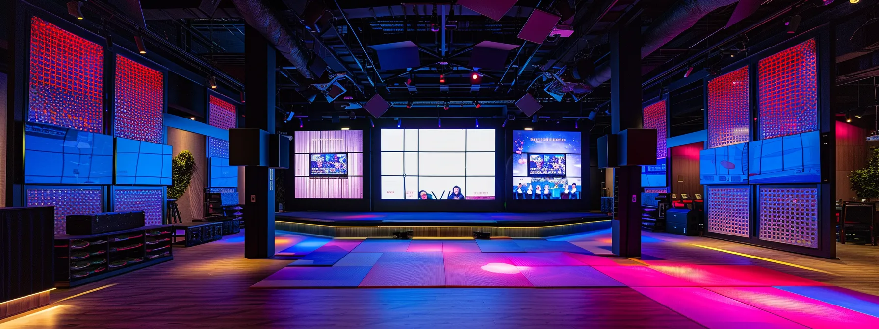 a sleek, modern martial arts dojo bustling with instructors and students, featuring large digital screens displaying an intuitive software interface for class scheduling and member management against a backdrop of vibrant mats and training equipment. a sleek, modern martial arts dojo bustling with instructors and students, featuring large digital screens displaying an intuitive software interface for class scheduling and member management against a backdrop of vibrant mats and training equipment.