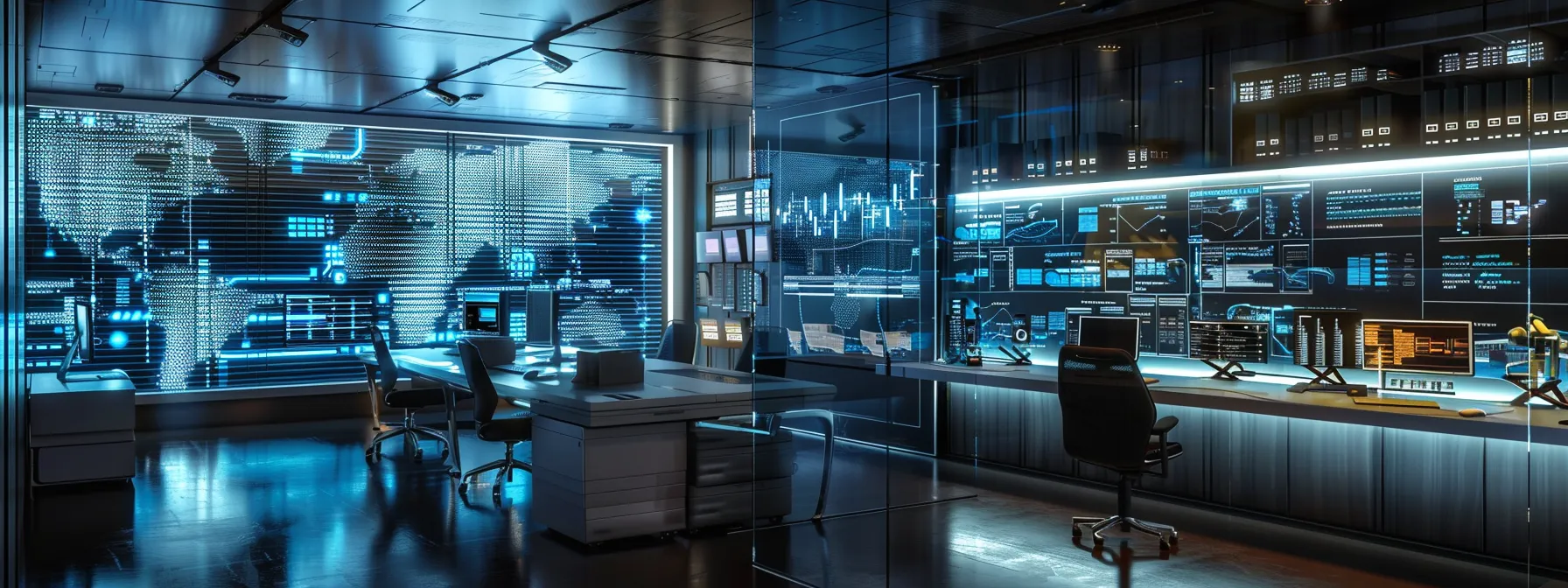 a sleek, modern office space features a digitally-rendered secure document storage system on a high-resolution screen, emphasizing the importance of organization and security in estate planning through vibrant visuals of cloud technology and warehouse storage. a sleek, modern office space features a digitally-rendered secure document storage system on a high-resolution screen, emphasizing the importance of organization and security in estate planning through vibrant visuals of cloud technology and warehouse storage.