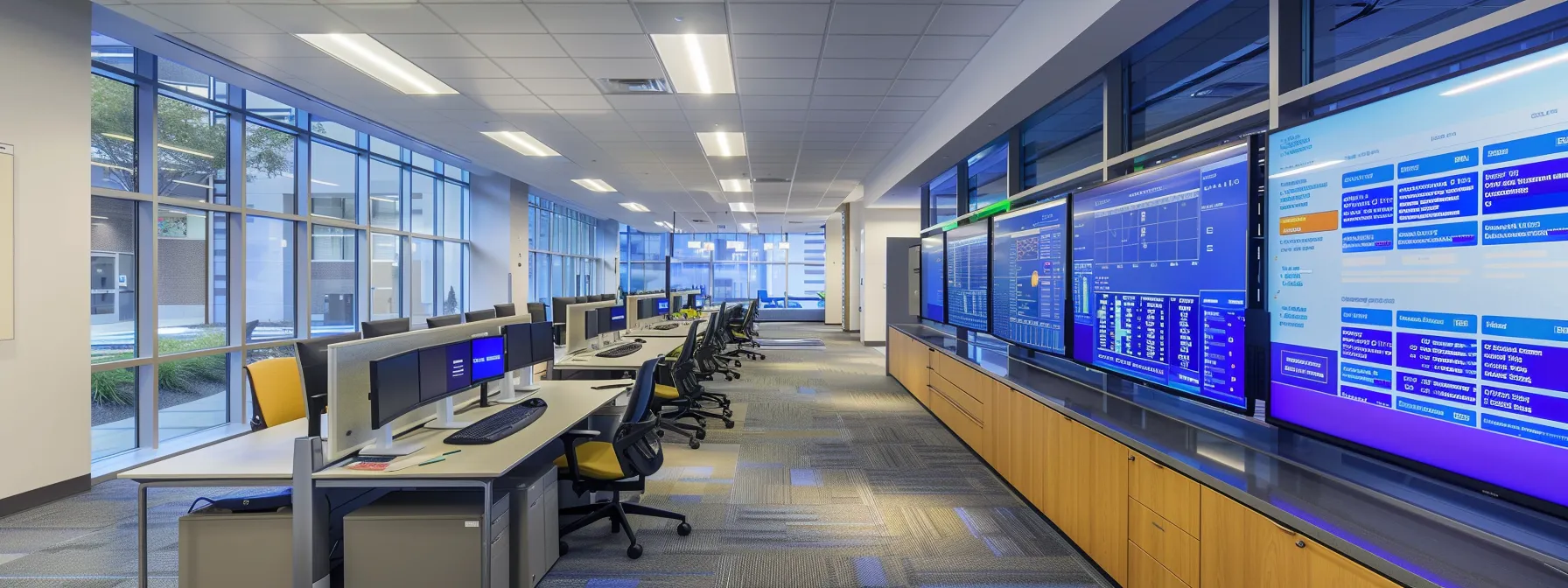 a sleek, modern office workspace showcases two contrasting digital displays, one illustrating basic manual attendance logs and the other displaying vibrant, detailed analytics from advanced tracking software, emphasizing the evolution of data utilization in enhancing school operations. a sleek, modern office workspace showcases two contrasting digital displays, one illustrating basic manual attendance logs and the other displaying vibrant, detailed analytics from advanced tracking software, emphasizing the evolution of data utilization in enhancing school operations.