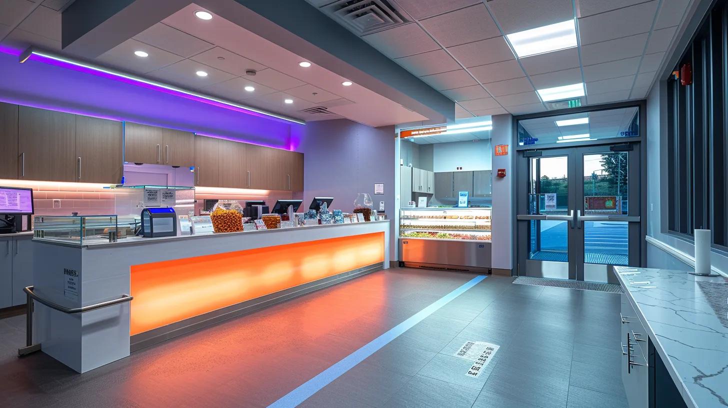 a sleek, modern veterinary office interior features a sophisticated display table comparing vibrant samples of freeze-dried raw cat food and traditional kibble, illuminated by bright, focused lighting that highlights the nutritional advantages. a sleek, modern veterinary office interior features a sophisticated display table comparing vibrant samples of freeze-dried raw cat food and traditional kibble, illuminated by bright, focused lighting that highlights the nutritional advantages.