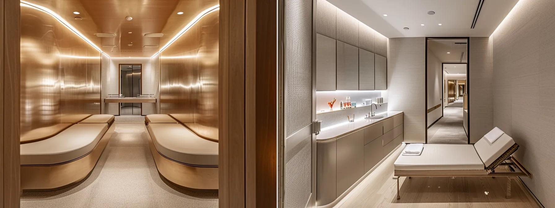 a sleek, modern waxing salon in lower manhattan, featuring elegant treatment rooms with ambient lighting and stylish decor, emphasizes the balance between premium service and affordability for discerning clients.
