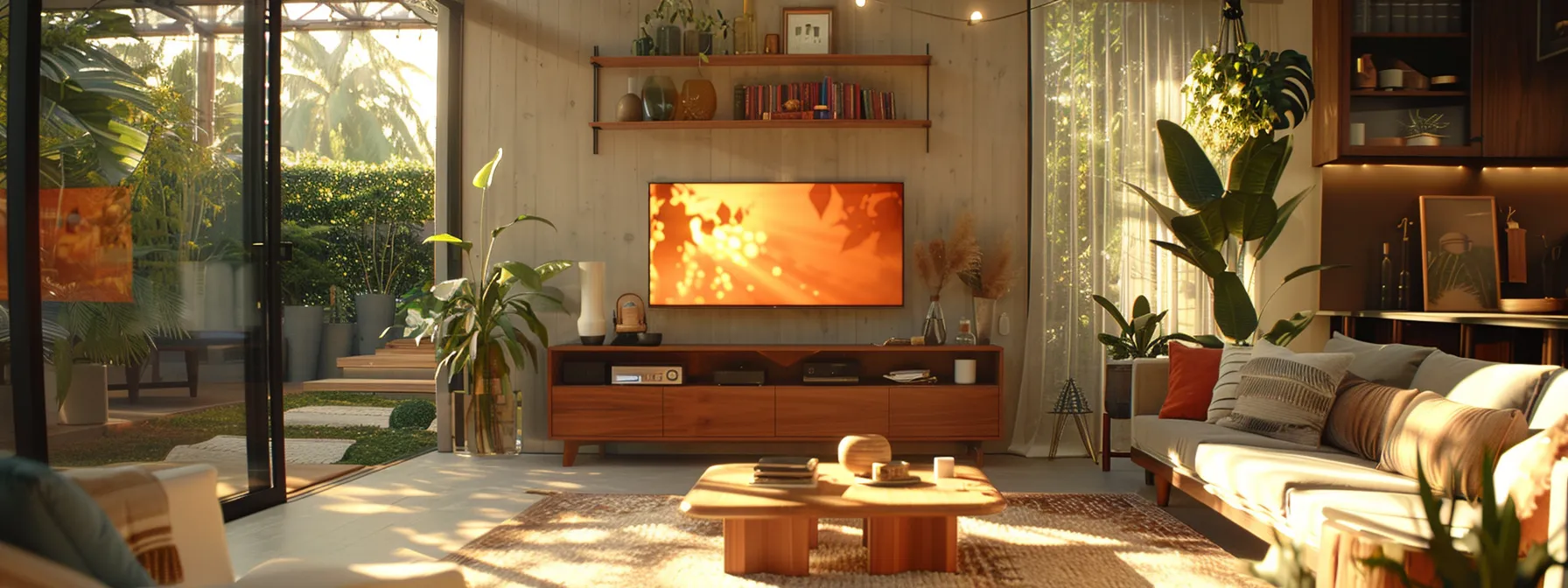a sunlit, open-concept living space showcases stylish multi-purpose furniture paired with innovative storage solutions, reflecting a harmonious blend of modern design and functionality. a sunlit, open-concept living space showcases stylish multi-purpose furniture paired with innovative storage solutions, reflecting a harmonious blend of modern design and functionality.