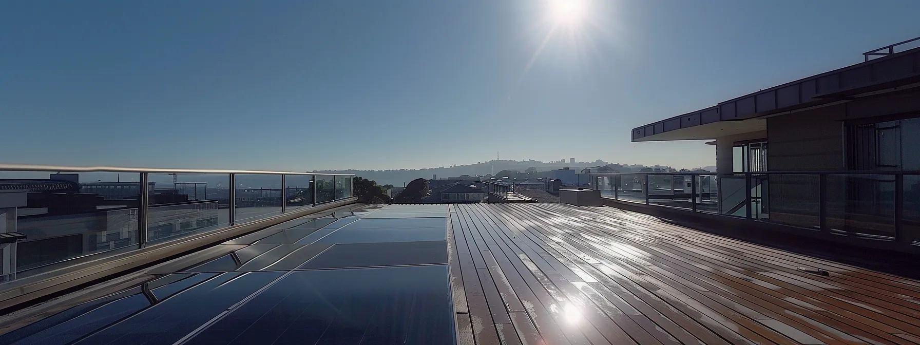 a sunny rooftop covered with sleek, efficient solar panels reflecting the clear blue sky, showcasing the initial investment for home solar panels. a sunny rooftop covered with sleek, efficient solar panels reflecting the clear blue sky, showcasing the initial investment for home solar panels.