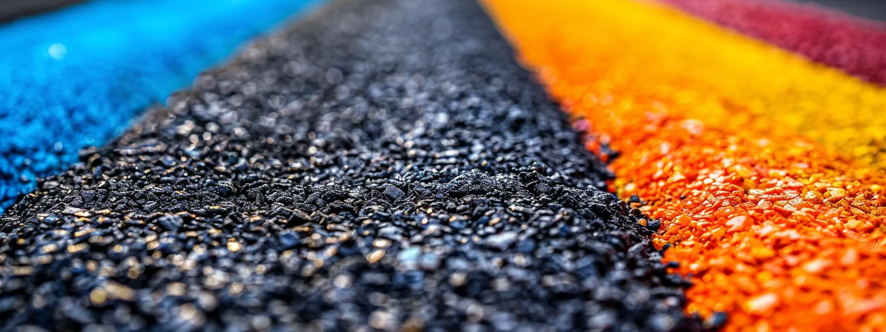 a vibrant close-up of various asphalt sealants displayed in neat rows, showcasing their texture and color variations under soft natural light, juxtaposed against a backdrop of a freshly sealed pavement, illustrating the essential choices for effective crack sealing. a vibrant close-up of various asphalt sealants displayed in neat rows, showcasing their texture and color variations under soft natural light, juxtaposed against a backdrop of a freshly sealed pavement, illustrating the essential choices for effective crack sealing.