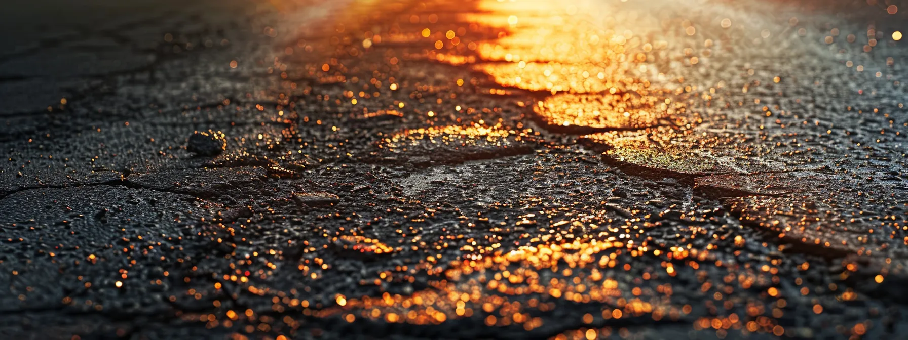 a vibrant, freshly sealed asphalt pavement gleams under the afternoon sun, showcasing smooth, repaired surfaces that highlight the critical importance of crack sealing for durability and longevity. a vibrant, freshly sealed asphalt pavement gleams under the afternoon sun, showcasing smooth, repaired surfaces that highlight the critical importance of crack sealing for durability and longevity.