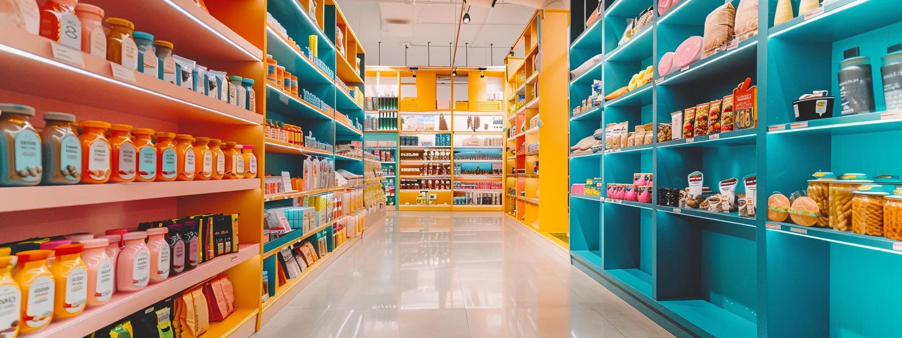 a vibrant indoor pet store showcases a variety of colorful dog dental chews and chew toys artfully arranged on modern shelves, highlighting their importance in a dog's dental health routine amidst a clean and well-lit environment. a vibrant indoor pet store showcases a variety of colorful dog dental chews and chew toys artfully arranged on modern shelves, highlighting their importance in a dog's dental health routine amidst a clean and well-lit environment.