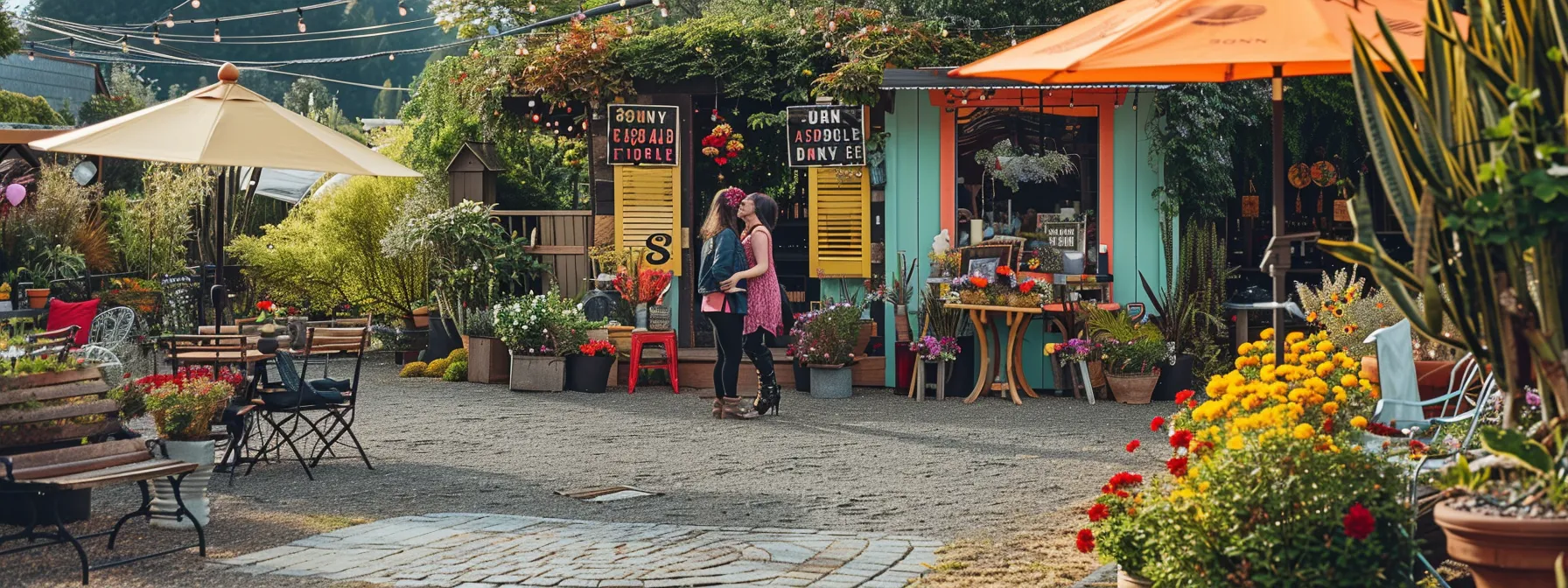 a vibrant outdoor photo corner on whidbey island, adorned with colorful props and a lush digital backdrop, captures guests joyfully engaging in candid moments amidst nature's scenic beauty. a vibrant outdoor photo corner on whidbey island, adorned with colorful props and a lush digital backdrop, captures guests joyfully engaging in candid moments amidst nature's scenic beauty.