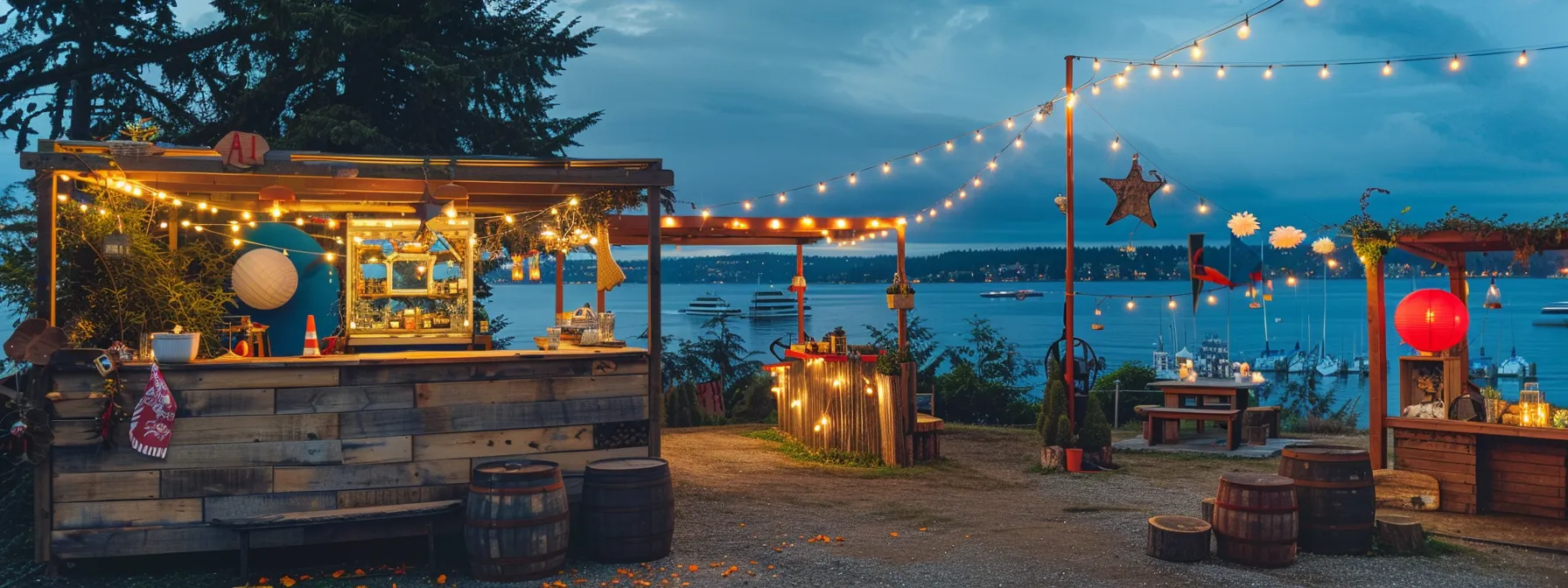 a vibrant photo booth set against the picturesque backdrop of whidbey island, adorned with lively, themed props and a whimsical backdrop that captures the essence of a festive atlanta event, illuminated by soft, warm lighting to evoke a joyful atmosphere. a vibrant photo booth set against the picturesque backdrop of whidbey island, adorned with lively, themed props and a whimsical backdrop that captures the essence of a festive atlanta event, illuminated by soft, warm lighting to evoke a joyful atmosphere.