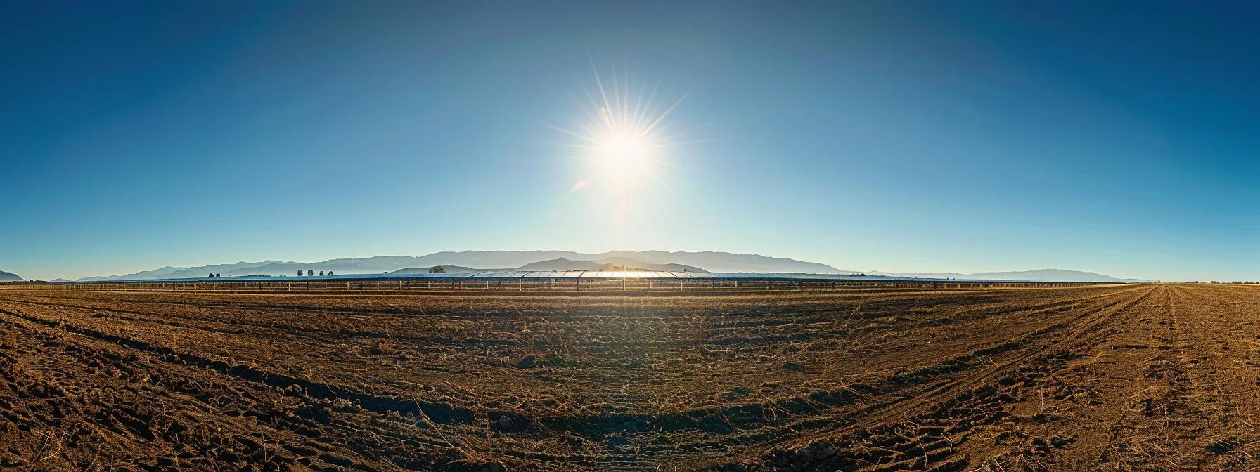 a vibrant solar farm glistens under the sun, with gleaming panels reflecting the clear blue sky, symbolizing the fusion of technology and renewable energy. a vibrant solar farm glistens under the sun, with gleaming panels reflecting the clear blue sky, symbolizing the fusion of technology and renewable energy.