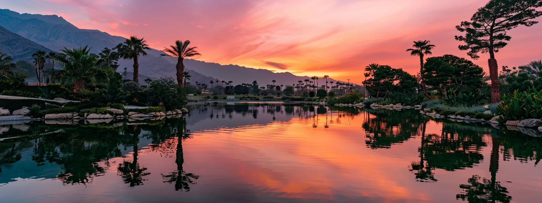 a vibrant sunset casts a golden glow over a tranquil lake, reflecting the pink and orange hues of the sky while silhouetted trees frame the serene waters. a vibrant sunset casts a golden glow over a tranquil lake, reflecting the pink and orange hues of the sky while silhouetted trees frame the serene waters.