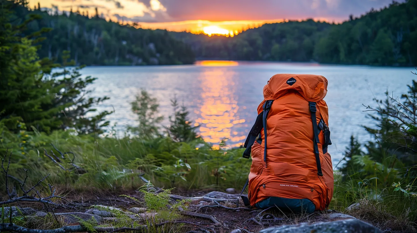 a vibrant sunset casts brilliant hues of orange and purple over a serene lake, reflecting the stunning colors and surrounding lush greenery in perfect harmony. a vibrant sunset casts brilliant hues of orange and purple over a serene lake, reflecting the stunning colors and surrounding lush greenery in perfect harmony.