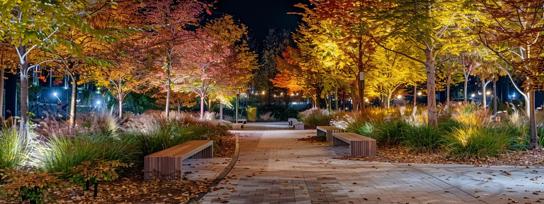a vibrant urban park in kuna features a diverse arrangement of hardy maple, oak, birch, and linden trees casting dynamic shades over a well-maintained walking path, showcasing the ideal blend of resilience and beauty in a sustainable landscape setting. a vibrant urban park in kuna features a diverse arrangement of hardy maple, oak, birch, and linden trees casting dynamic shades over a well-maintained walking path, showcasing the ideal blend of resilience and beauty in a sustainable landscape setting.