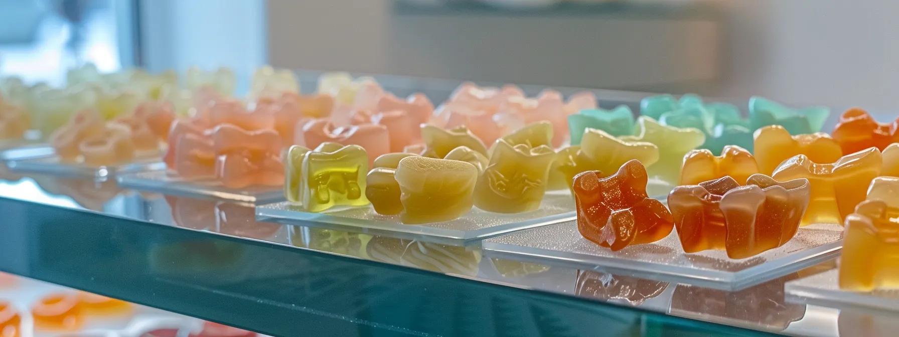 a visually engaging close-up of a variety of dental chews displayed on a sleek, modern veterinary office desk, highlighting their unique textures and appealing packaging, to emphasize effective plaque removal features. a visually engaging close-up of a variety of dental chews displayed on a sleek, modern veterinary office desk, highlighting their unique textures and appealing packaging, to emphasize effective plaque removal features.