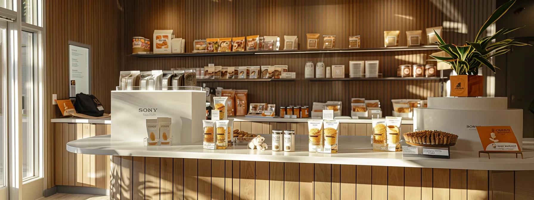 a visually engaging office setting showcases a well-organized display of various puppy chew treats on a sleek, modern desk, emphasizing their unique textures and packaging while highlighting their importance for dental wellness. a visually engaging office setting showcases a well-organized display of various puppy chew treats on a sleek, modern desk, emphasizing their unique textures and packaging while highlighting their importance for dental wellness.