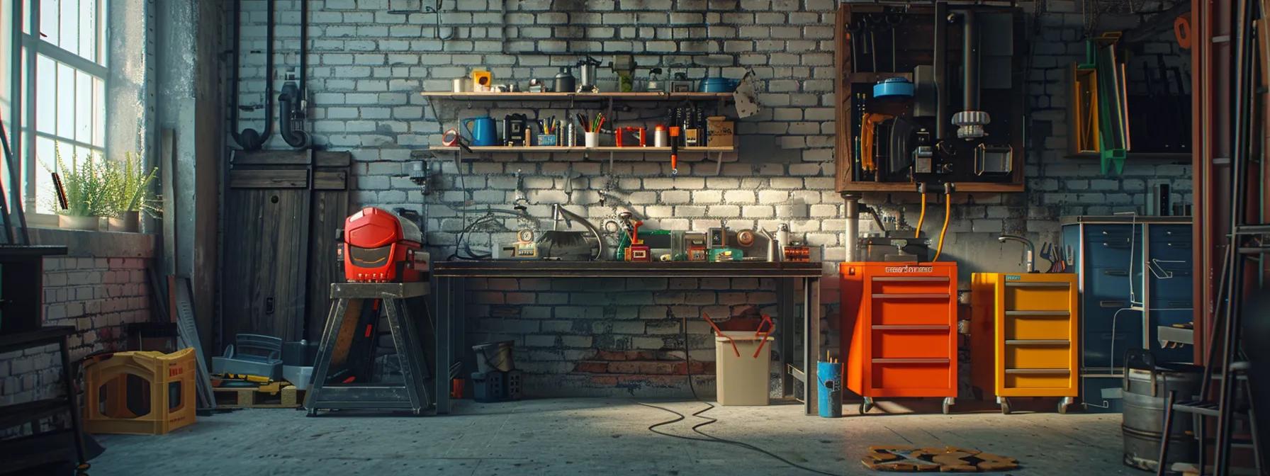 a well-lit urban plumbing workshop displays a professional plumber diagnosing a burst pipe, surrounded by various tools and equipment, emphasising the importance of expert intervention in emergency situations while debunking common plumbing myths. a well-lit urban plumbing workshop displays a professional plumber diagnosing a burst pipe, surrounded by various tools and equipment, emphasising the importance of expert intervention in emergency situations while debunking common plumbing myths.