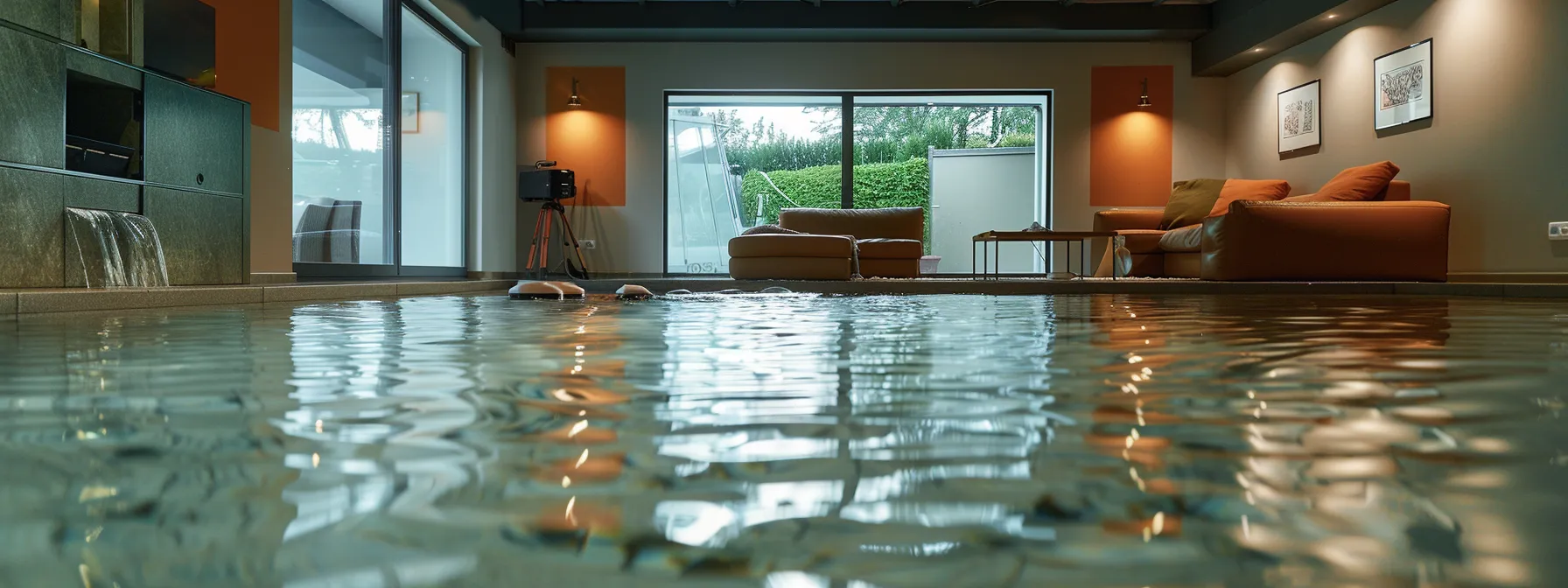 a well-lit, expansive basement showcasing advanced waterproofing solutions, featuring moisture-resistant walls and a clear drainage system, emphasizing a safe and dry environment. a well-lit, expansive basement showcasing advanced waterproofing solutions, featuring moisture-resistant walls and a clear drainage system, emphasizing a safe and dry environment.