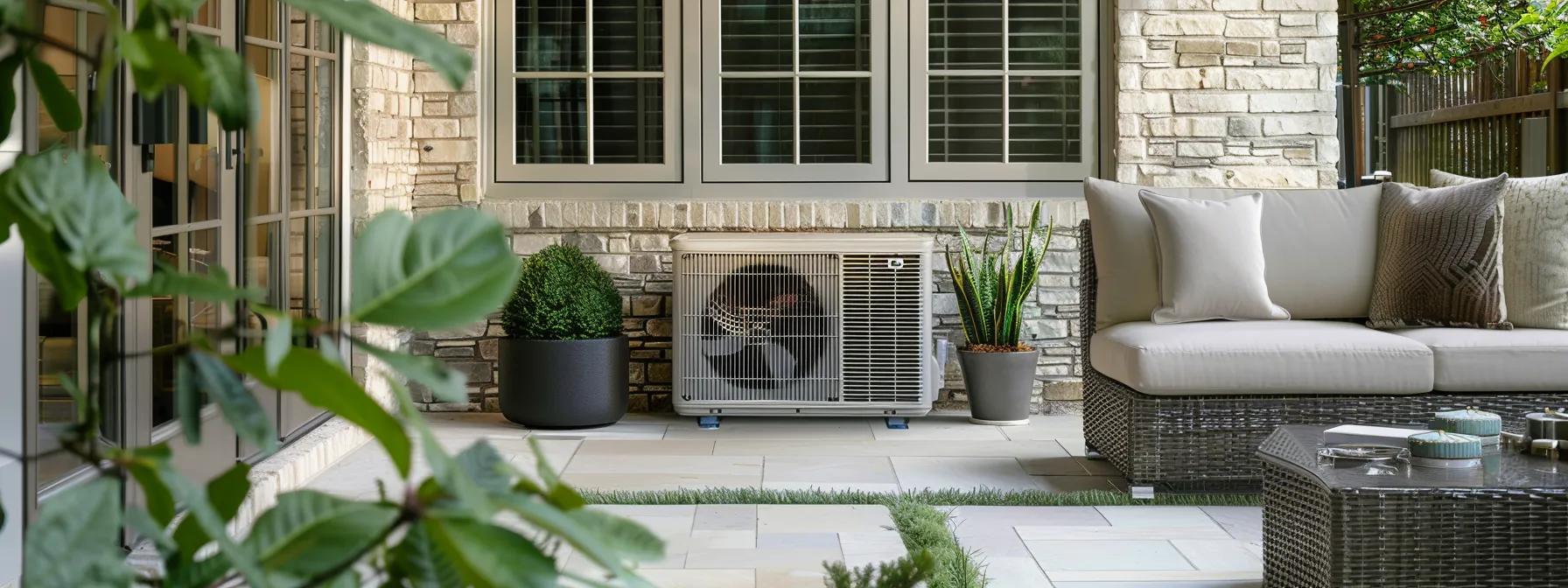 a well-organized home setting showcases an hvac installation area, featuring a clearly marked space for an indoor mini split air handler against a backdrop of modern decor, with a level outdoor condenser positioned on a paved surface, emphasizing preparation for efficient climate control. a well-organized home setting showcases an hvac installation area, featuring a clearly marked space for an indoor mini split air handler against a backdrop of modern decor, with a level outdoor condenser positioned on a paved surface, emphasizing preparation for efficient climate control.