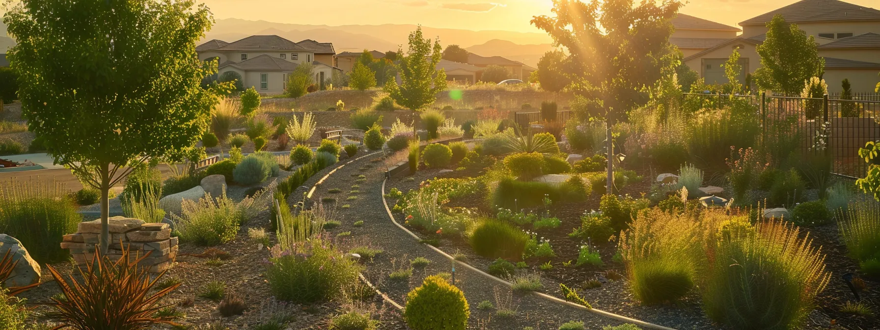 a well-organized home landscape in kuna showcases a variety of carefully selected trees, each thriving in designated areas tailored to their mature size, with visible irrigation systems and sunlight patterns reflecting thoughtful planning for sustainable growth in a semi-arid environment. a well-organized home landscape in kuna showcases a variety of carefully selected trees, each thriving in designated areas tailored to their mature size, with visible irrigation systems and sunlight patterns reflecting thoughtful planning for sustainable growth in a semi-arid environment.