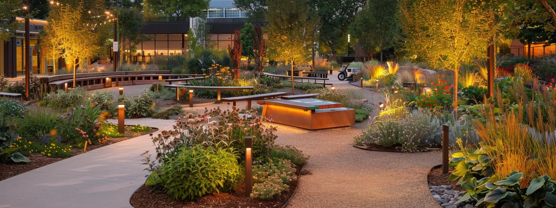 a well-organized urban landscaping workshop showcases professionals methodically applying targeted maintenance techniques on vibrant garden beds, featuring tools for pruning, pest control, and mulching, all under bright indoor lighting that highlights the meticulous attention to detail in their seasonal care efforts. a well-organized urban landscaping workshop showcases professionals methodically applying targeted maintenance techniques on vibrant garden beds, featuring tools for pruning, pest control, and mulching, all under bright indoor lighting that highlights the meticulous attention to detail in their seasonal care efforts.