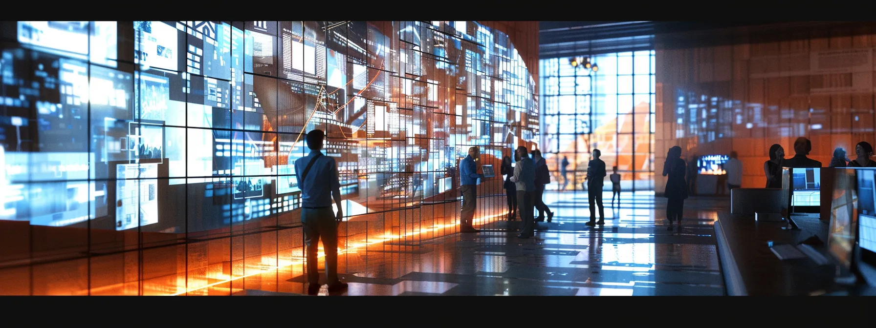 an incisively lit modern office space showcases a diverse team of small business owners engaged in animated discussion around a sleek digital display, illustrating their success with automation tools and strategic marketing tactics to enhance online presence and drive revenue growth. an incisively lit modern office space showcases a diverse team of small business owners engaged in animated discussion around a sleek digital display, illustrating their success with automation tools and strategic marketing tactics to enhance online presence and drive revenue growth.