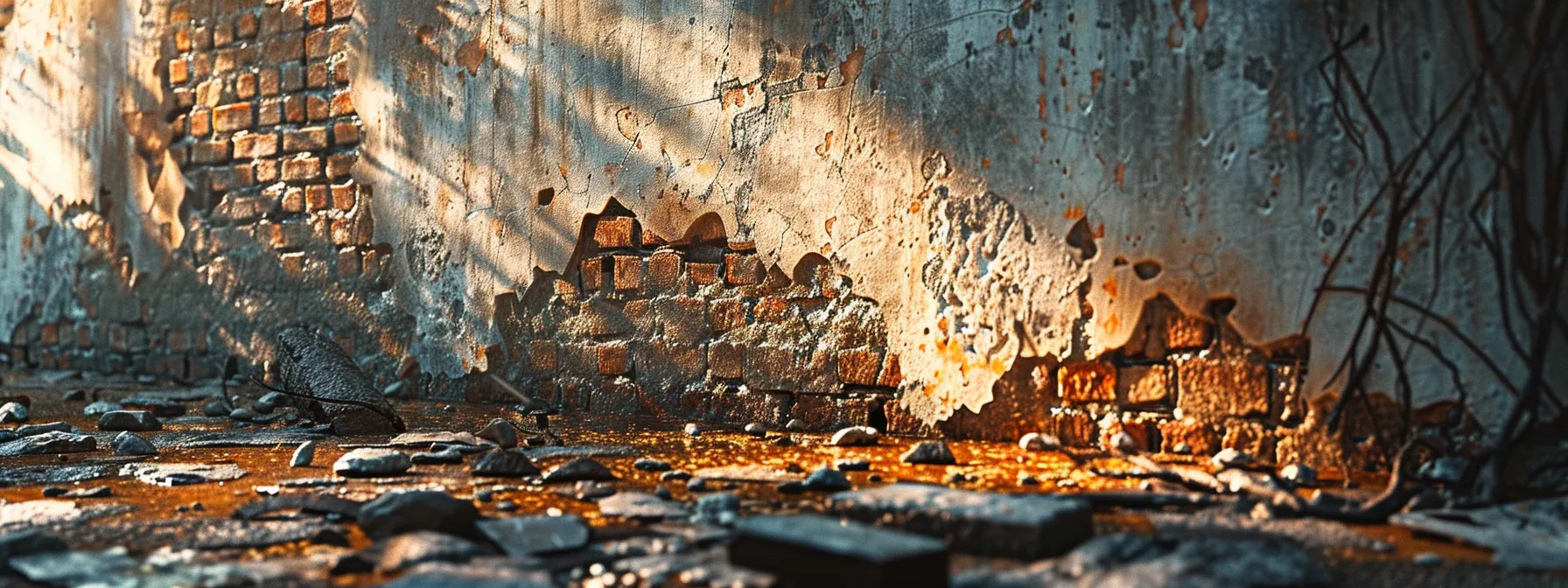 a brick wall damaged by excessive pressure, highlighting the importance of avoiding common pressure washing mistakes. a brick wall damaged by excessive pressure, highlighting the importance of avoiding common pressure washing mistakes.