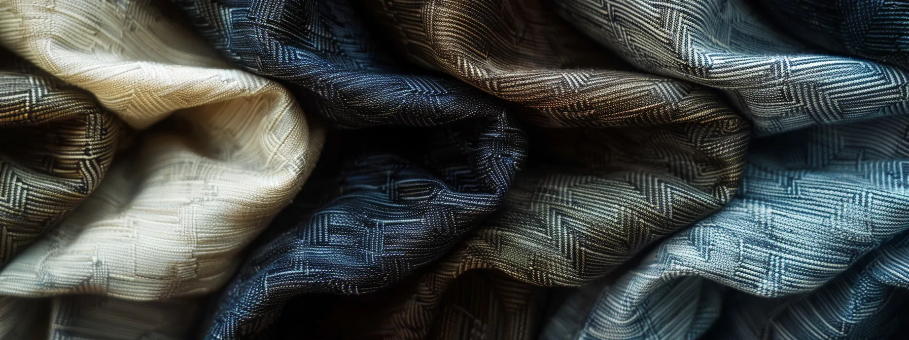 a close-up shot of a neatly stacked pair of jeans in various shades, showcasing the perfect fit and ideal stacking effect for a stylish outfit. a close-up shot of a neatly stacked pair of jeans in various shades, showcasing the perfect fit and ideal stacking effect for a stylish outfit.