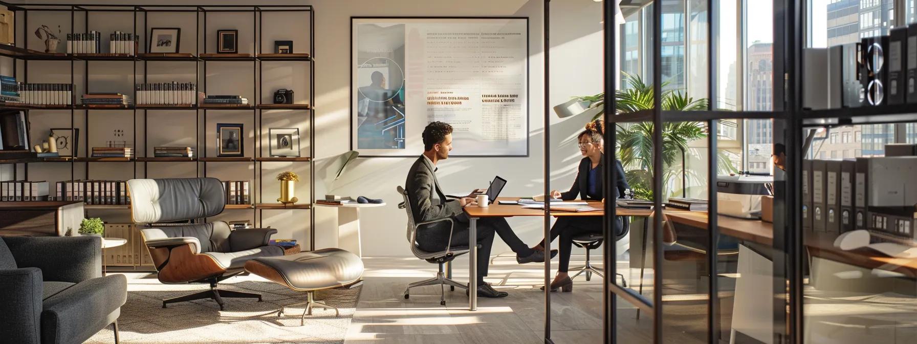 Flexible rental options for professionals highlighting major advantages.