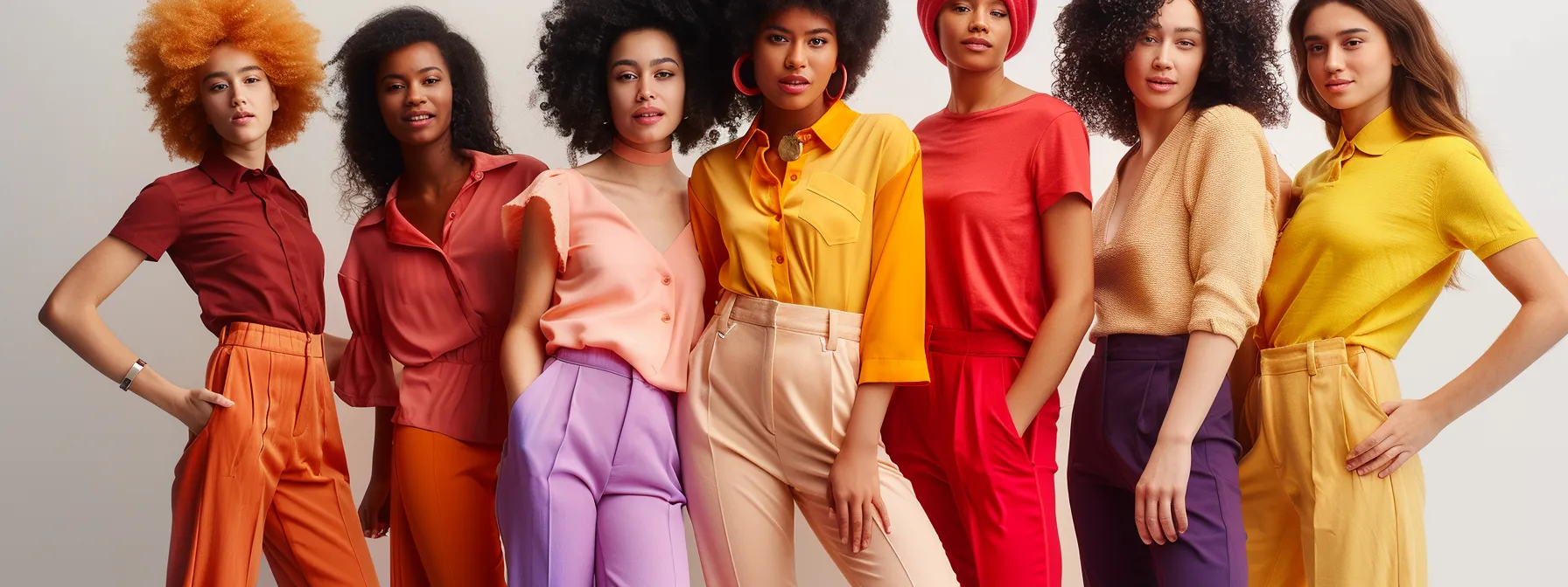 a diverse group of individuals confidently rocking various styles of stacked pants in flattering fits and colors. a diverse group of individuals confidently rocking various styles of stacked pants in flattering fits and colors.