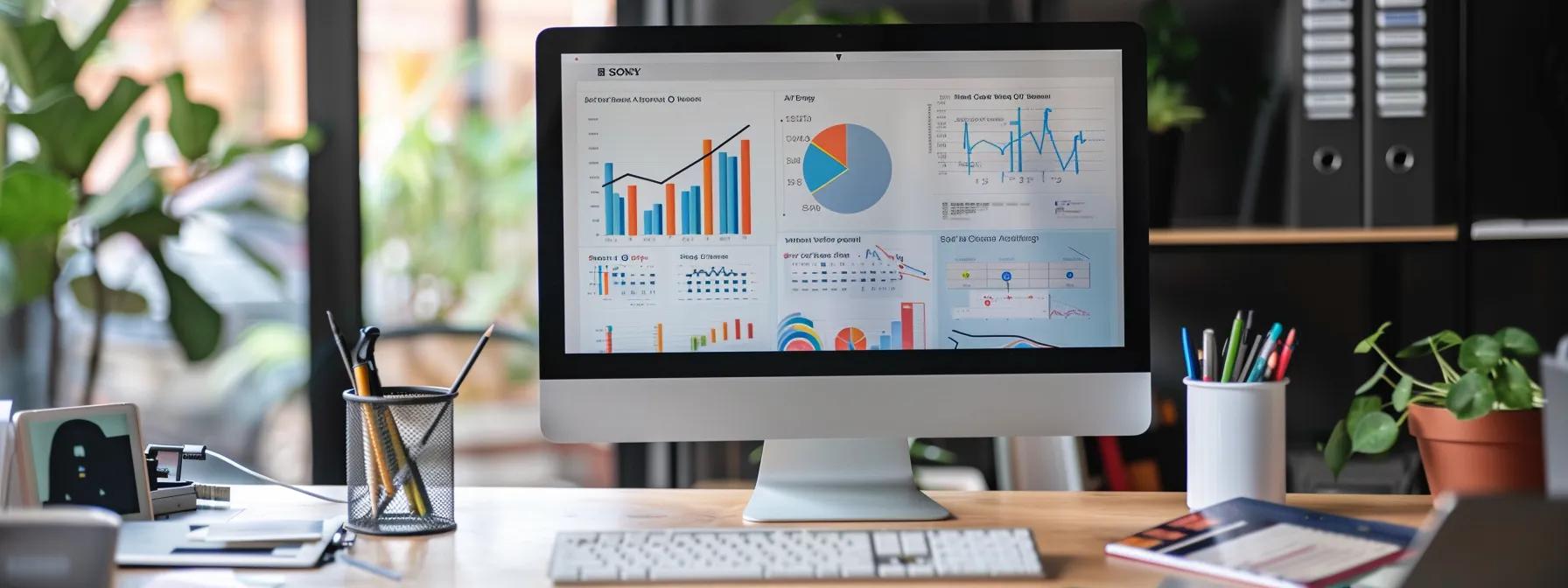 a focused office setting showcases a computer screen displaying a clear infographic on common seo mistakes, surrounded by notes and colorful charts to emphasize key pitfalls and strategies for beginners. a focused office setting showcases a computer screen displaying a clear infographic on common seo mistakes, surrounded by notes and colorful charts to emphasize key pitfalls and strategies for beginners.