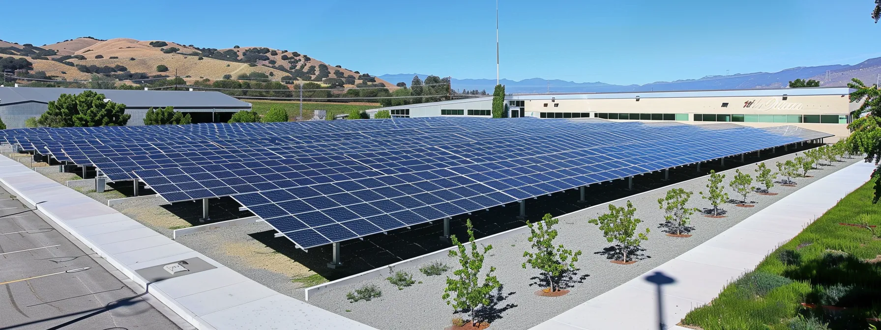 a gleaming solar panel array basking in sunlight, harnessing energy with advanced photovoltaic cells and aluminum frames. a gleaming solar panel array basking in sunlight, harnessing energy with advanced photovoltaic cells and aluminum frames.