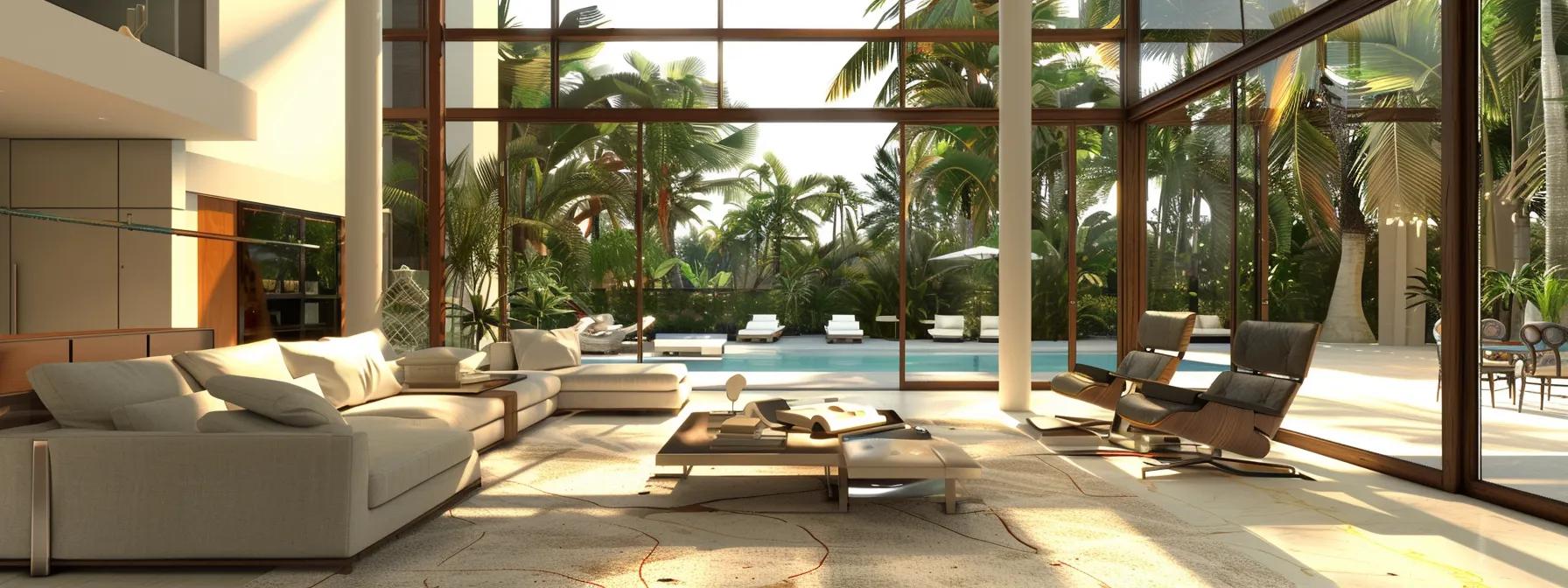 Give me a house in miami from the inside